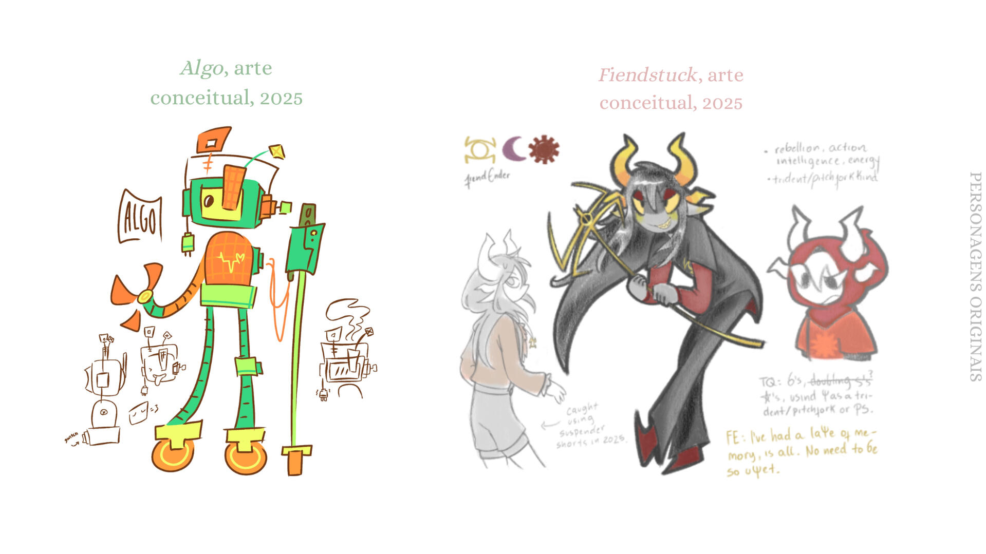 Personagens Originais