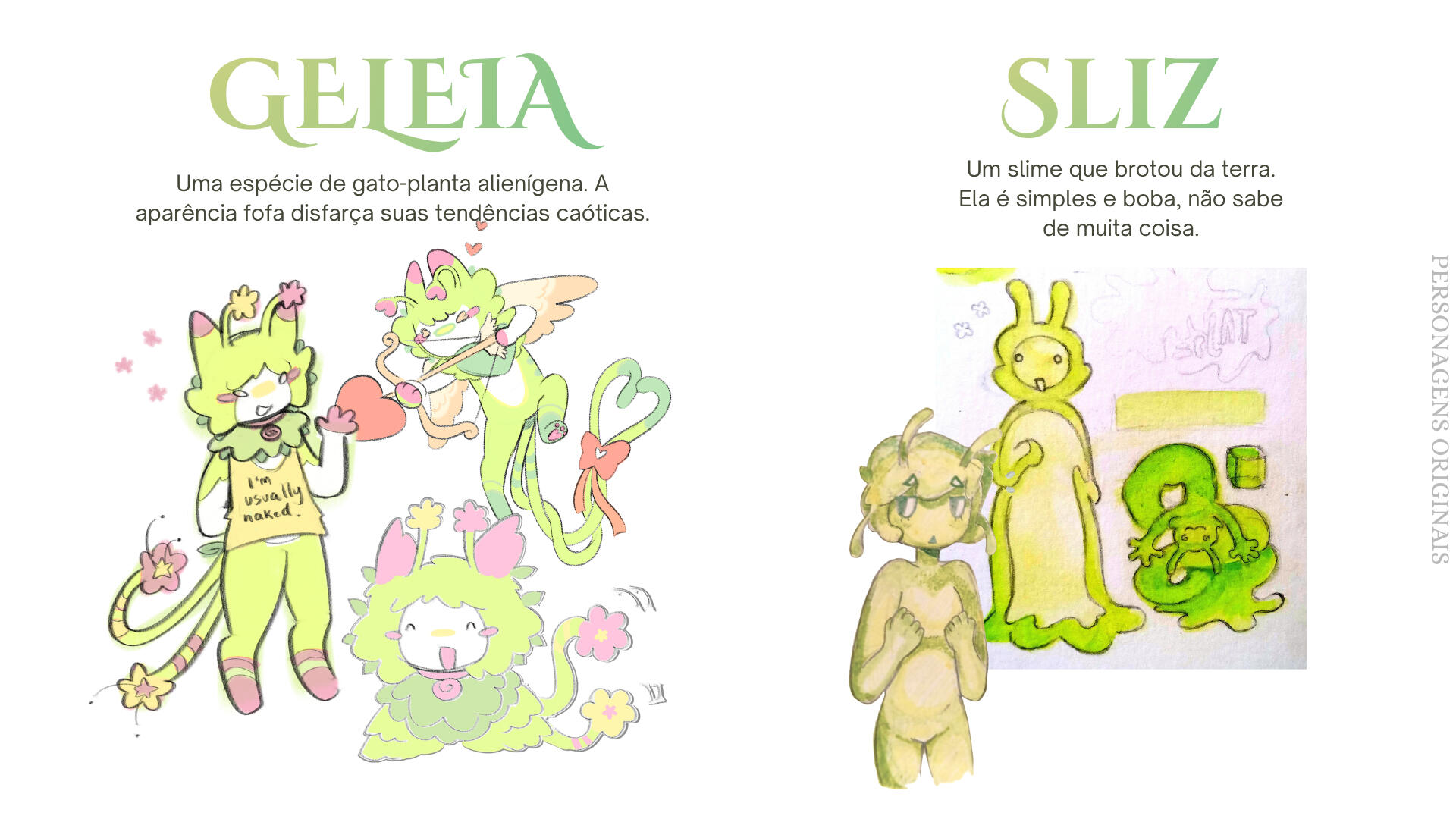 Personagens Originais