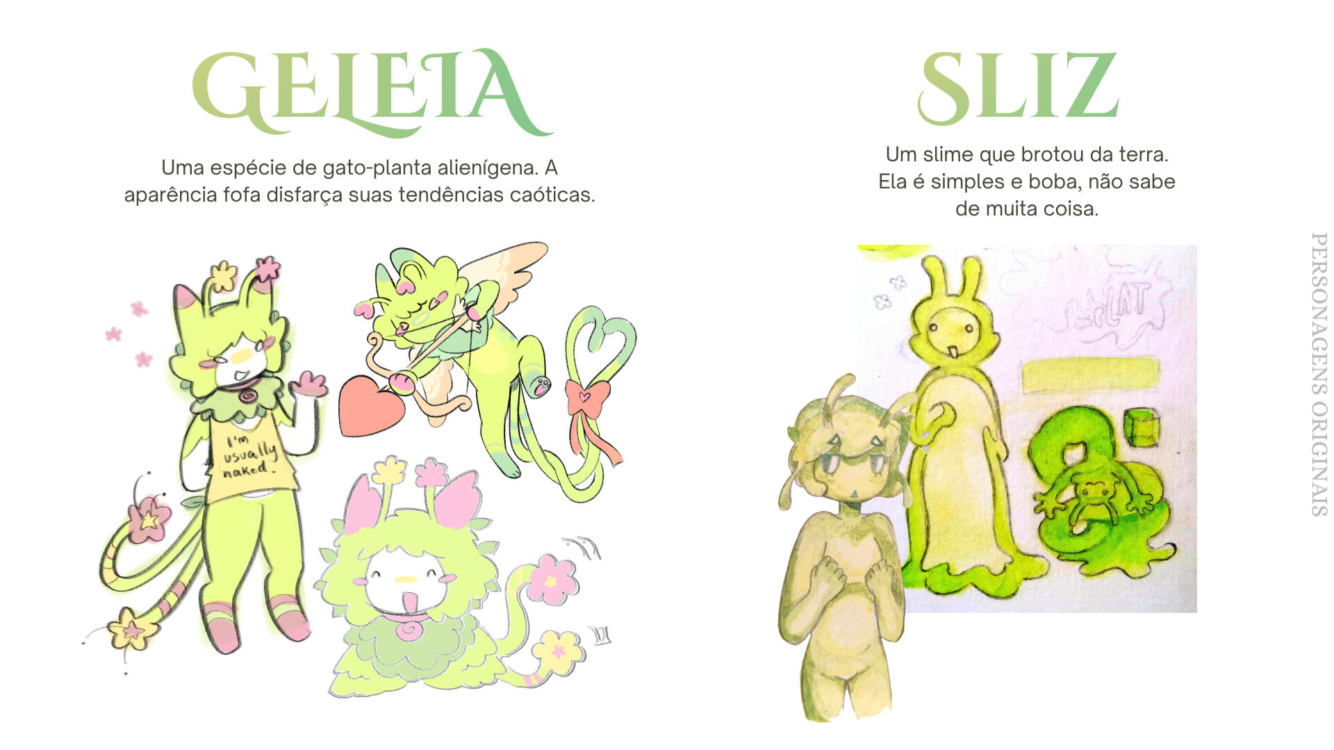 Personagens Originais